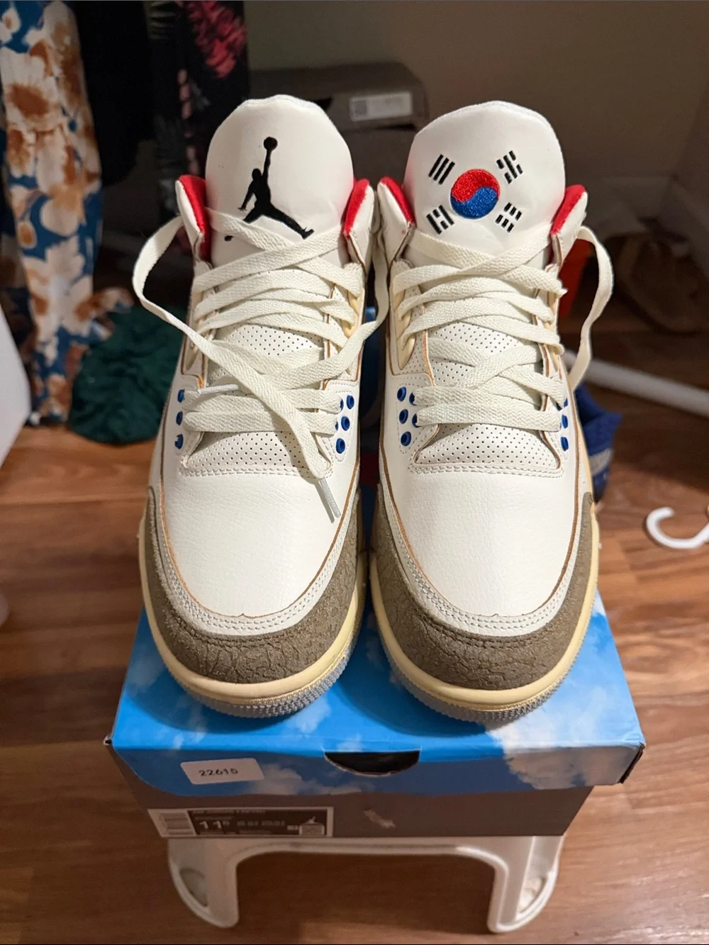 Jordan 3’s Seoul 2.0 Worn 1x Brand New Size 11.5 Very Comfortable